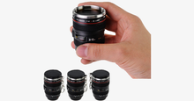 Load image into Gallery viewer, Mini SLR Camera Lens Shot Glass with Keychain - FREE SHIP DEALS