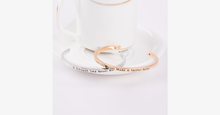 Load image into Gallery viewer, A Smooth Sea Never Made A Skillful Sailor Cuff Bangle - FREE SHIP DEALS