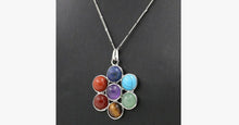 Load image into Gallery viewer, 7 Chakra Stones Natural Healing Pendant Necklace - FREE SHIP DEALS