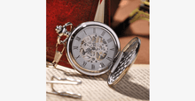 Load image into Gallery viewer, Silver Full Hunter Pocket Watch