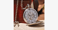 Load image into Gallery viewer, Silver Full Hunter Pocket Watch