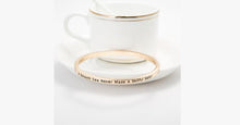 Load image into Gallery viewer, A Smooth Sea Never Made A Skilled Sailor Bangle - FREE SHIP DEALS