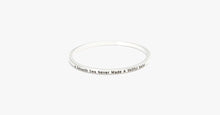 Load image into Gallery viewer, A Smooth Sea Never Made A Skilled Sailor Bangle - FREE SHIP DEALS