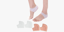 Load image into Gallery viewer, Silicone Gel Heel Socks