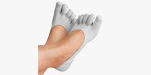 Load image into Gallery viewer, Women's Therapeutic Invisible Gel Heel Toe Socks