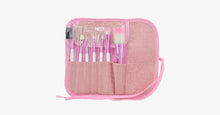 Load image into Gallery viewer, 7 Piece Soft Pink Brush Set - FREE SHIP DEALS
