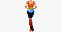 Load image into Gallery viewer, Women's Sexy Wonder Women Comic Hero Leggings Set - FREE SHIP DEALS